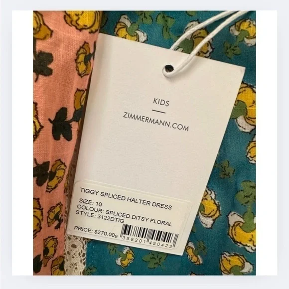 Zimmerman Girls Floral Patchwork Sundress - Picture 6 of 7